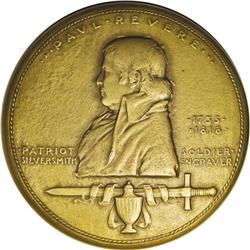 1925 Paul Revere Sesquicentennial Medal in Bronze 