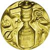 Image 1 : U.S.A. – Russia Space Medal in Gold 