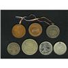 Image 1 : Bulk Lot of Seven Miscellaneous Coins and Tokens, Uncer 