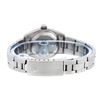 Image 4 : Rolex Ladies Stainless Steel White Diamond 18K Gold Bezel Datejust Wristwatch