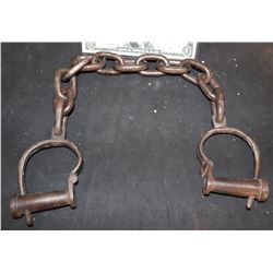 LONE RANGER THE JOHNNY DEPP TONTO STUNT CHAINS