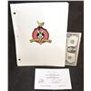 Image 1 : LOONEY TOONS BACK IN ACTION SCREEN USED PROP SCRIPT