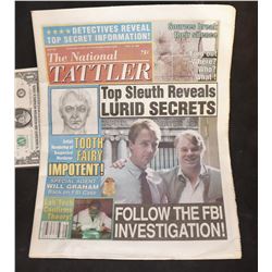 RED DRAGON SCREEN MATCHED HERO TATTLER NEWSPAPER REPORTING HANNIBAL LECTOR CASE