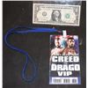 Image 1 : CREED VS DRAGO SCREEN USED VIP PASS 2