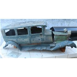 ZZ-CLEARANCE CAR ANTIQUE FILMING MINIATURE LEAD SHEET LARGE SCALE 1