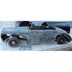 ZZ-CLEARANCE CAR ANTIQUE FILMING MINIATURE LEAD SHEET LARGE SCALE 2