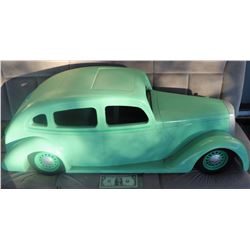 ZZ-CLEARANCE LEYLAND BRITISH 40'S ALL HAND CARVED WOOD WITH LEAD FENDER ANTIQUE FILMING MINIATURE