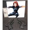 Image 1 : AVENGERS BLACK WIDOW GUNS MATCHED HOLSTER SET