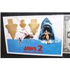 Image 1 : JAWS 2 SHARK TEETH 3 DIFFERENT SIZES NICELY FRAMED
