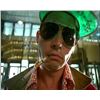 Image 4 : FEAR AND LOATHING IN LAS VEGAS SCREEN MATCHED VISOR WORN BY JOHNNY DEPP AS HUNTER S. THOMPSON