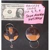 Image 1 : THE WAR WITH GRANDPA SCREEN USED KROGER MANAGERS KEY CHAINS LOT OF 2