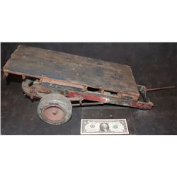 ZZ-CLEARANCE PASSAGE TO MARSEILLE FLAT BED TRUCK TRAILER ANTIQUE FILMING MINIATURE