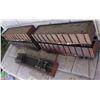 Image 3 : ZZ-CLEARANCE TRAINS CATTLE CARS ANTIQUE FILMING MINIATURE OT OF 5