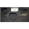 Image 1 : THE GREAT WALL CHINESE WARRIOR NECK ARMOR WEARABLE URETHANE LOT OF 3