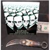 Image 2 : THE MATRIX RELOADED SCREEN USED AGENT SMITH F/X BLOOD RIG KNIFE
