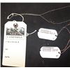 Image 2 : THE MONUMENTS MEN SCREEN USED RICHARD CAMPBELL DOG TAGS BILL MURRAY
