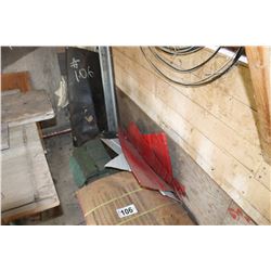 SHINGLES, BLACK PAPER & TIN