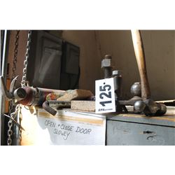 EXTENSION CORD, HITCH, HAMMER & HINGE