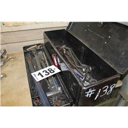 BLACK TOOLBOX C/W TOOLS