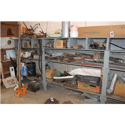 CONTENTS ON GREY SHELF