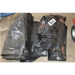 3 ROLLS OF PLASTIC
