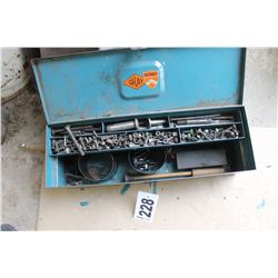 BLUE TOOLBOX C/W MISC