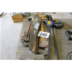 SLEDGE, 2 BARS, 2 CLAMPS & 2 IEP WRENCHES