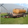 Image 1 : 2007 MAXEY 18' TANDEM AXLE BUMPER PULL TRAILER