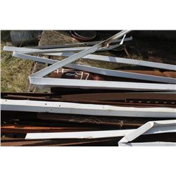 T-BARS & MISC ON TRAILER