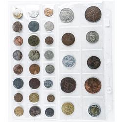 Group (34) Foreign Coins