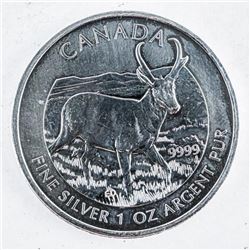 .999 Fine Silver $5.00 Coin 'Antelope'