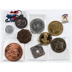 Estate - Group (10) Coins, Medals etc