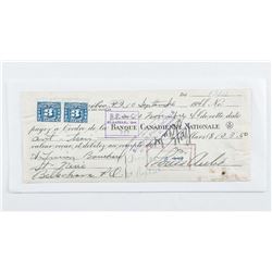 Sept. 1949 Money - Order with 2 - 3 Cent Excise stamps