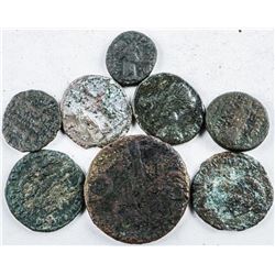 Group (8) Estate Ancient Roman Coins