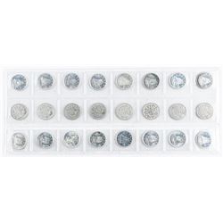Group of (24) Canada Silver 10 Cents