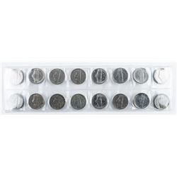 Group of (16) USA Nickels