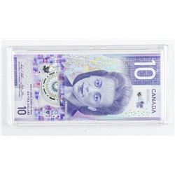 Bank of Canada 2018 Ten Dollars UNC Cased