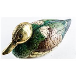 MALEVOLTI ITALY - Duck Sculpture. Handmade in Italy.