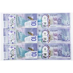 Group (6) Canada Special Issue 10.00 Canada 150, and 2018 Issue GEM UNC