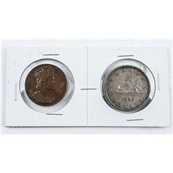 1953 Coronation Silver Dollar and Medal Set