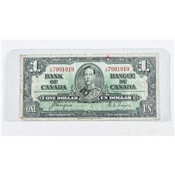 Bank of Canada 1937 1.00 C/T