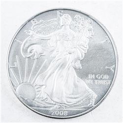 USA 2008 Eagle Dollar .999 Fine Silver 1oz