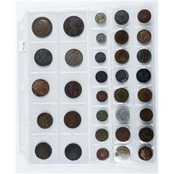 Group (34) Foreign Coins