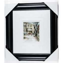 Trisha Romance Decor Print, Indian Summer. Gallery Frame (ER)