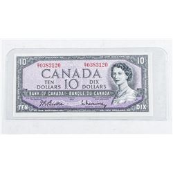Bank of Canada 1954 10.00 - Choice UNC B/R.