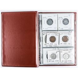 Canada- Starter Coin Book with 12 Coins Includes Silver