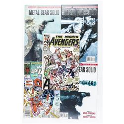 Group (5) Metal Gear and Avengers Comics