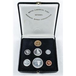1867-1967 Silver Specimen Coin Set with Loon Dollar (NO GOLD)