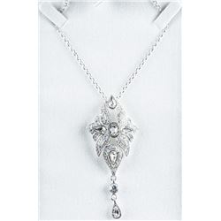 MM Custom Necklace Bead and Bezel Set, Swarovski Elements 925 Silver