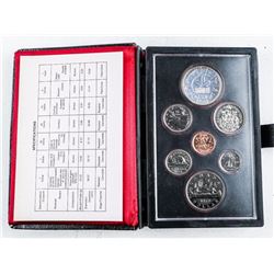 RCM Prestige Specimen Coin Set , Leather Case 1978